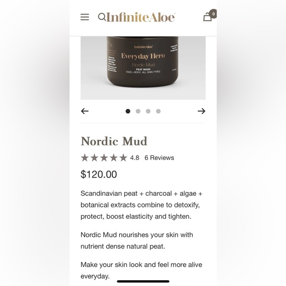 Nordic mud, 118ml retail $120 - Picture 5 of 5